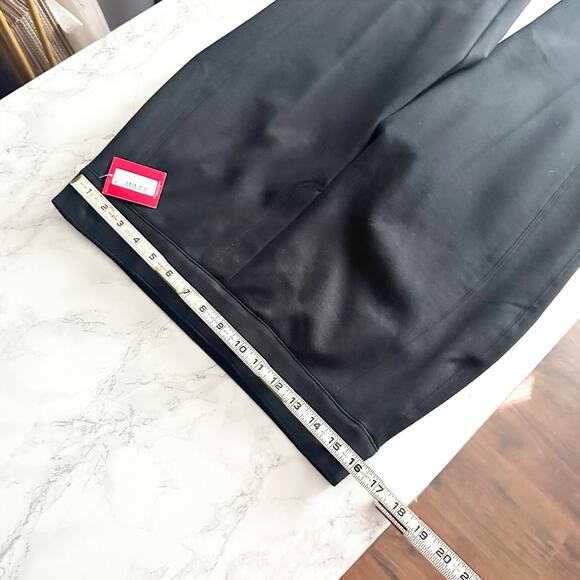 Spanx SuperSmooth‎ Perfect Fit Ponte Slim Straight Black Pants Women’s XL TALL - Picture 11 of 13